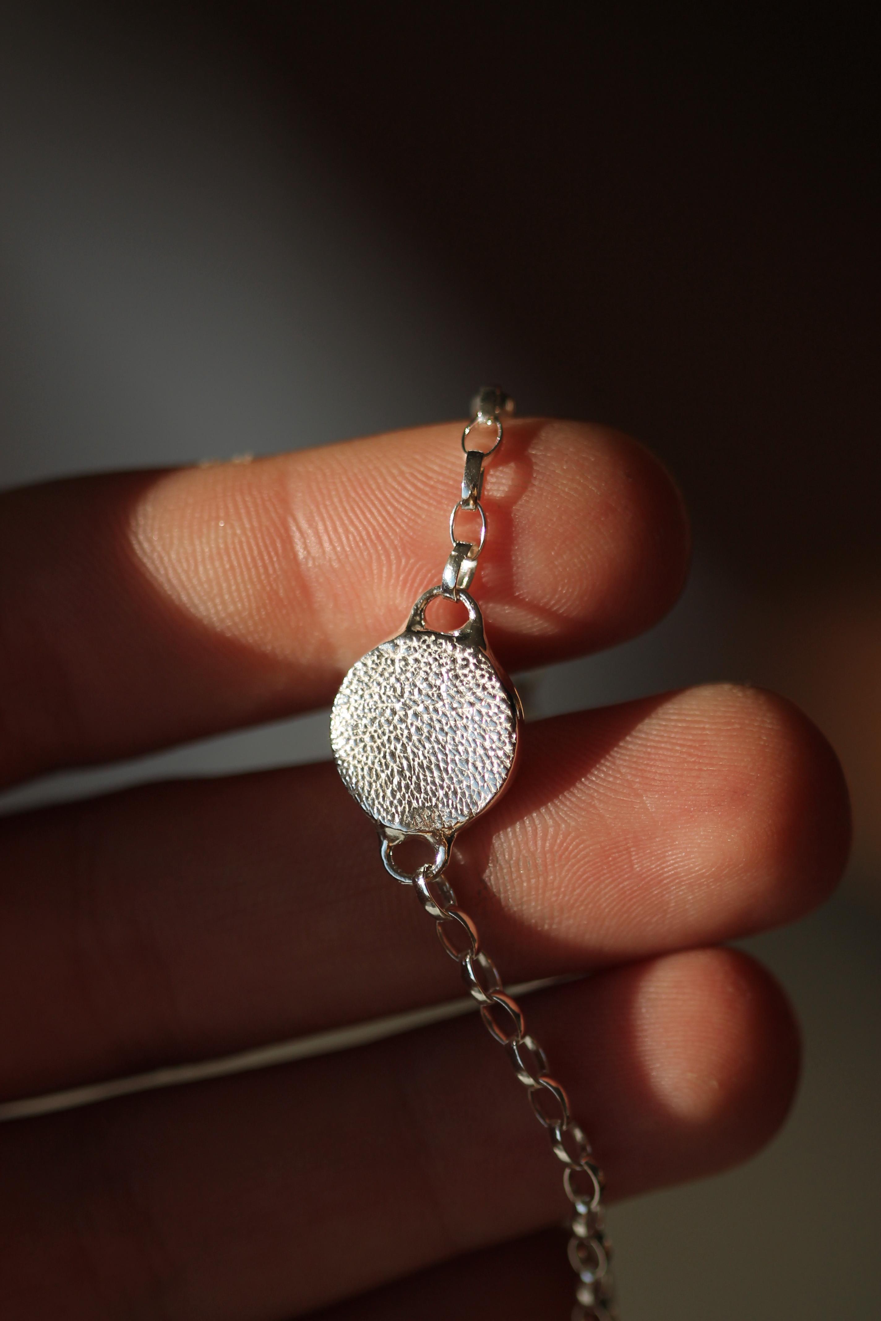Finger-/Tierabdruck - Armband "Rund"