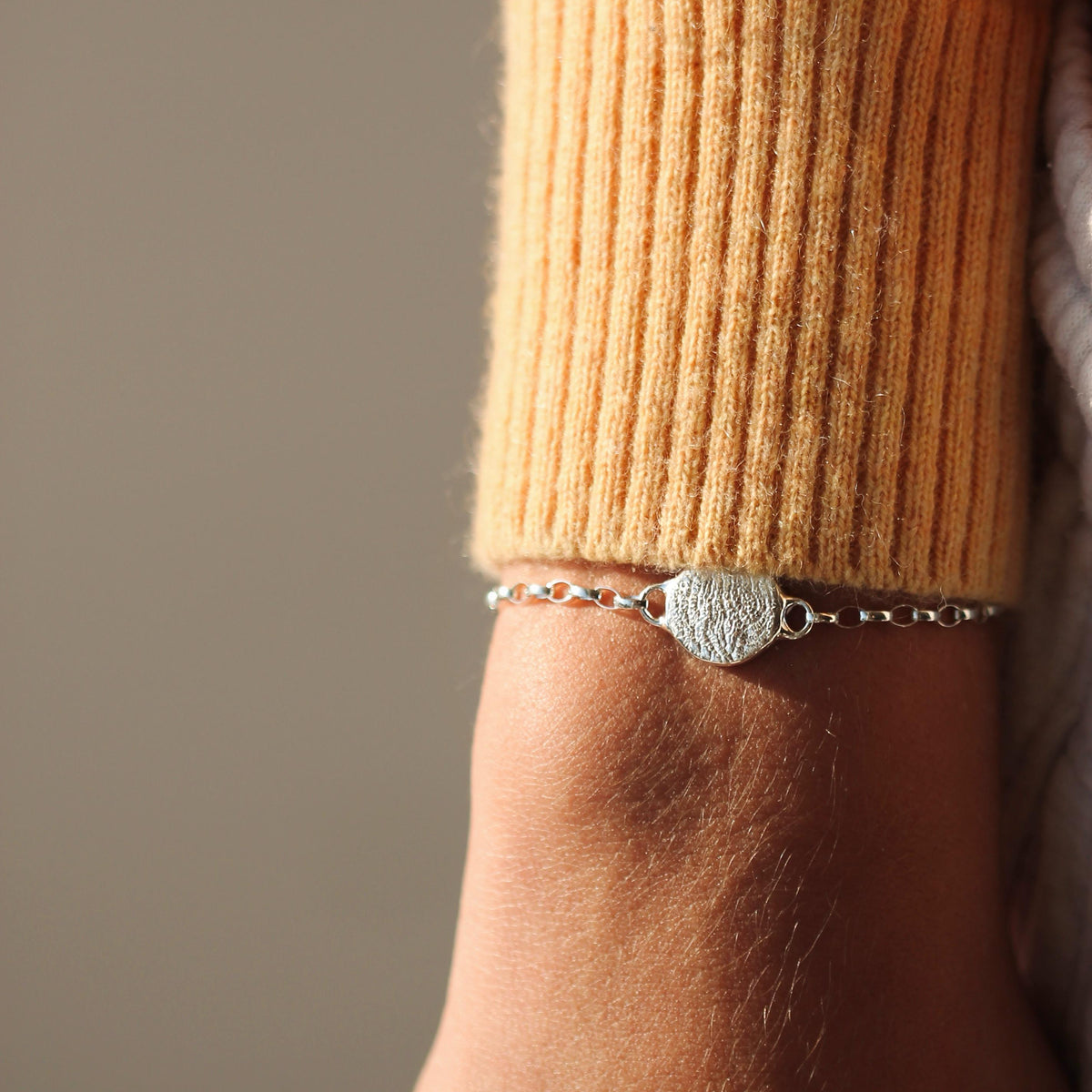 Finger-/Tierabdruck - Armband "Rund"