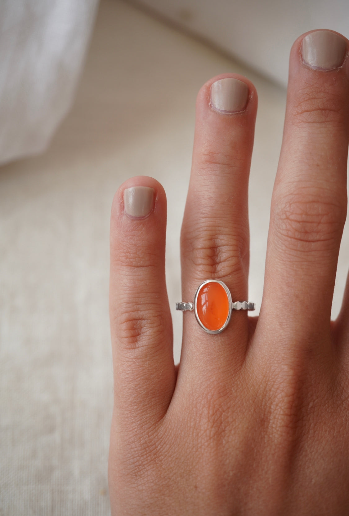 Karneol Ring 52