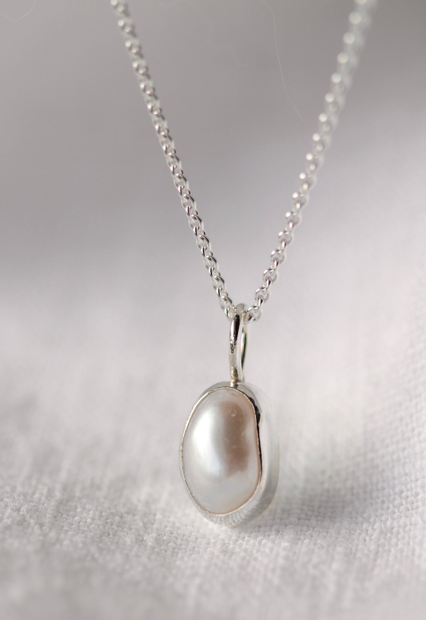 Freshwater pearl necklace