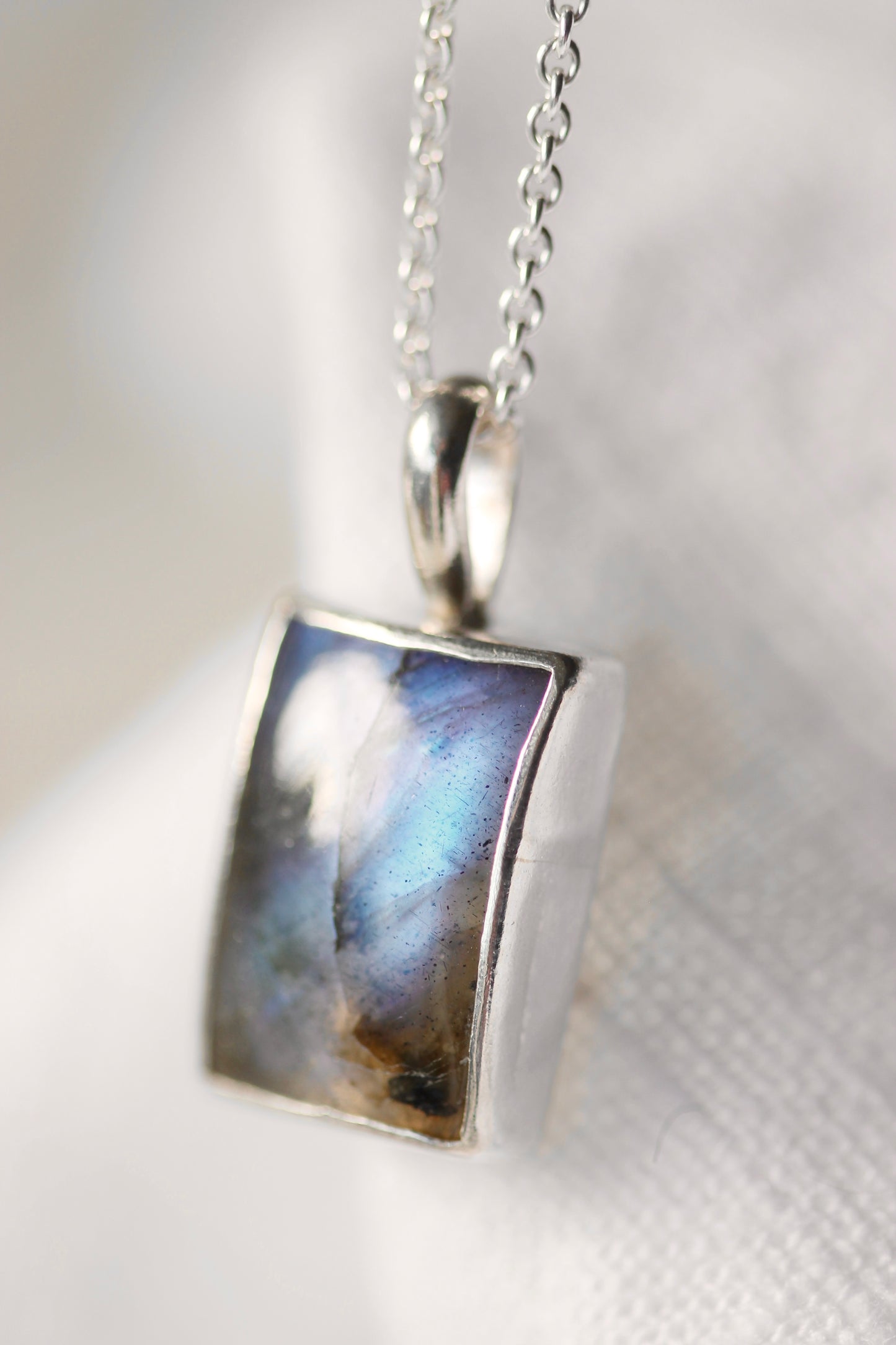 Labradorite necklace