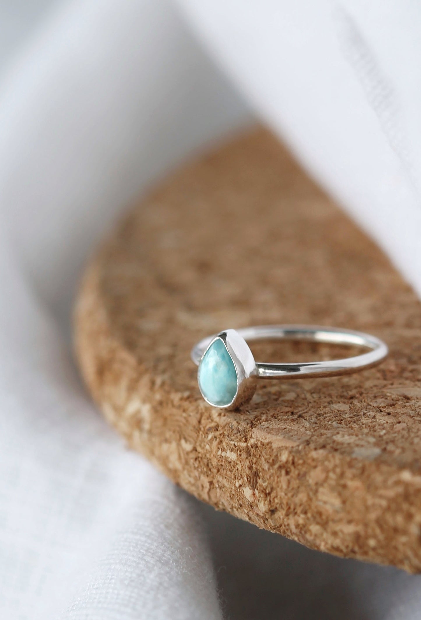 Larimar Tröpfchenring