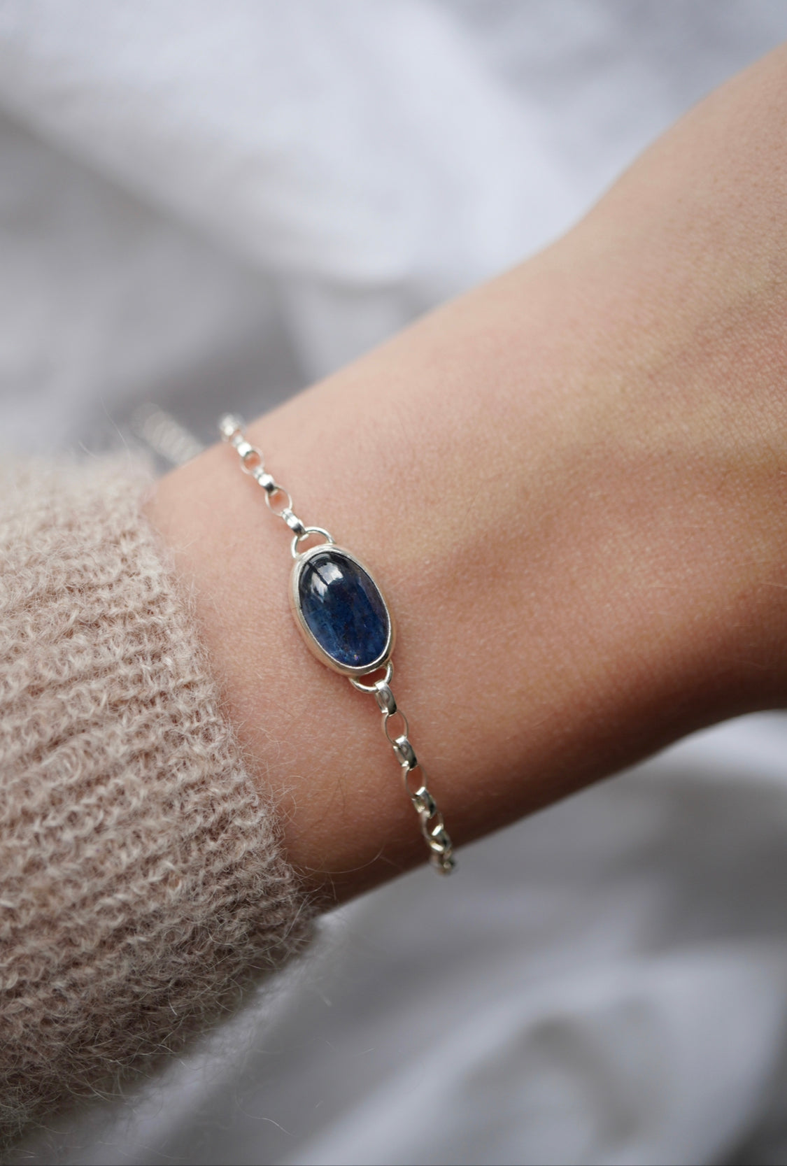 Kyanite bracelet