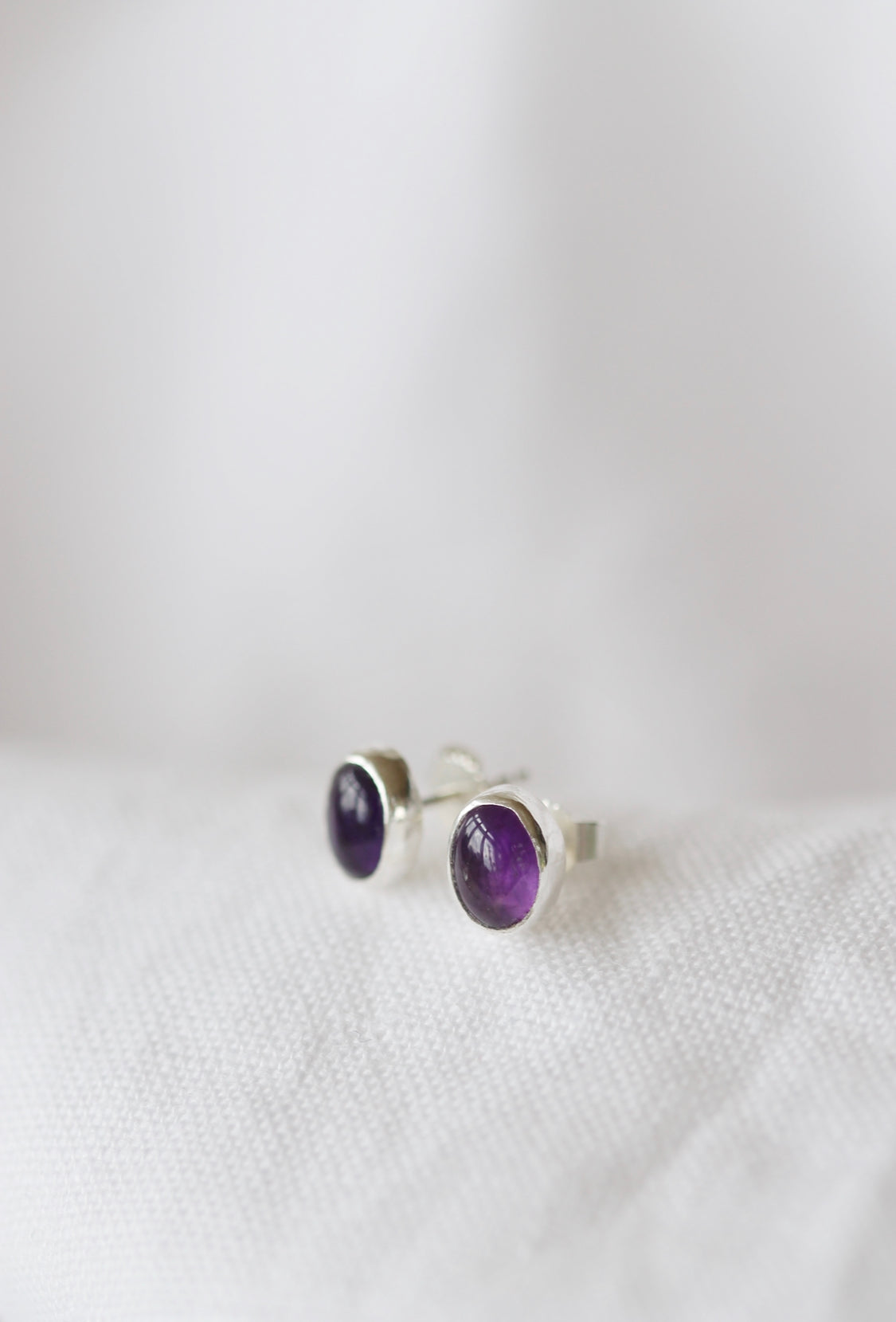 Amethyst Ohrstecker